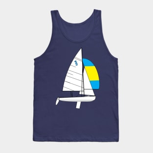 International 420 Sailboat Tank Top